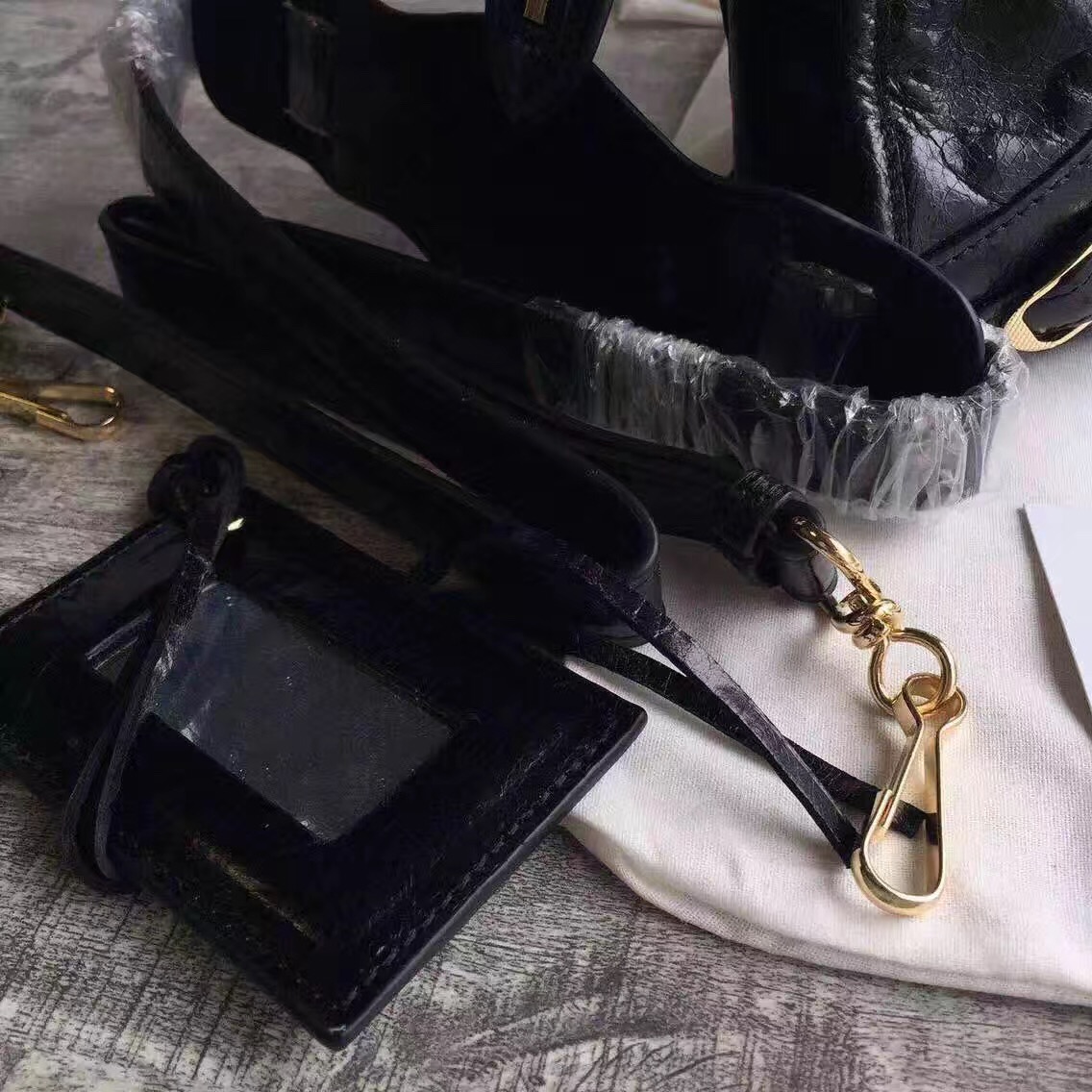 balenciaga city mini black handbags