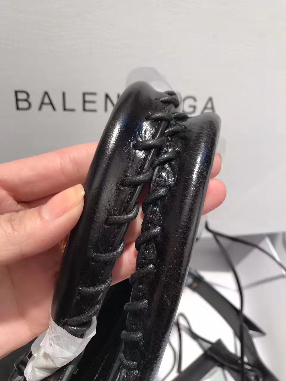 balenciaga city mini black handbags