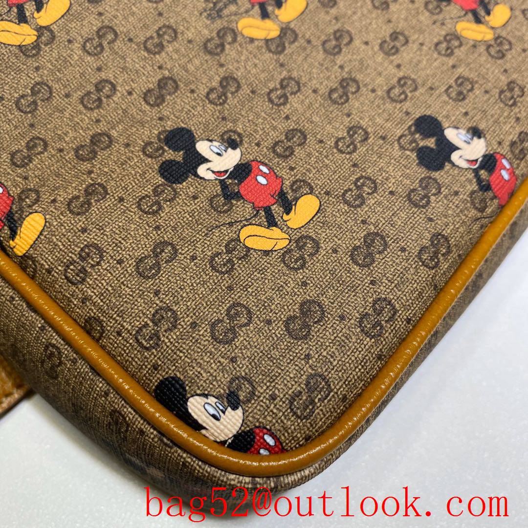 Gucci Disney Mickey GG Yellow Belt Bag purse