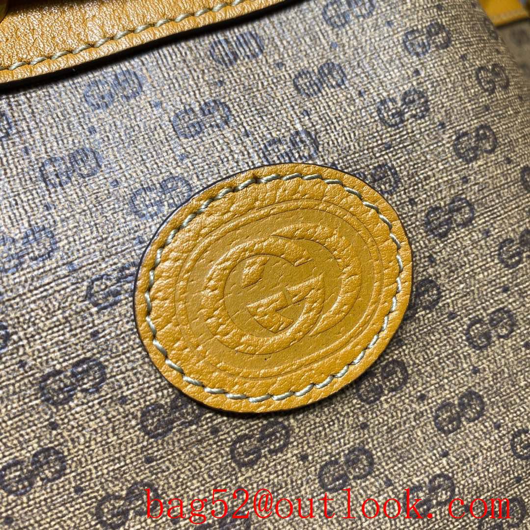 Gucci Disney Mickey Small Yellow GG Bucket Bag purse