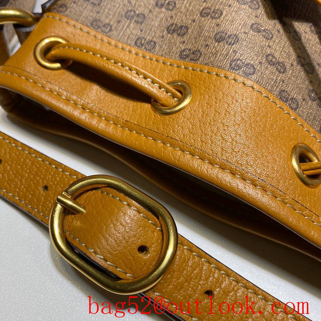 Gucci Disney Mickey Small Yellow GG Bucket Bag purse