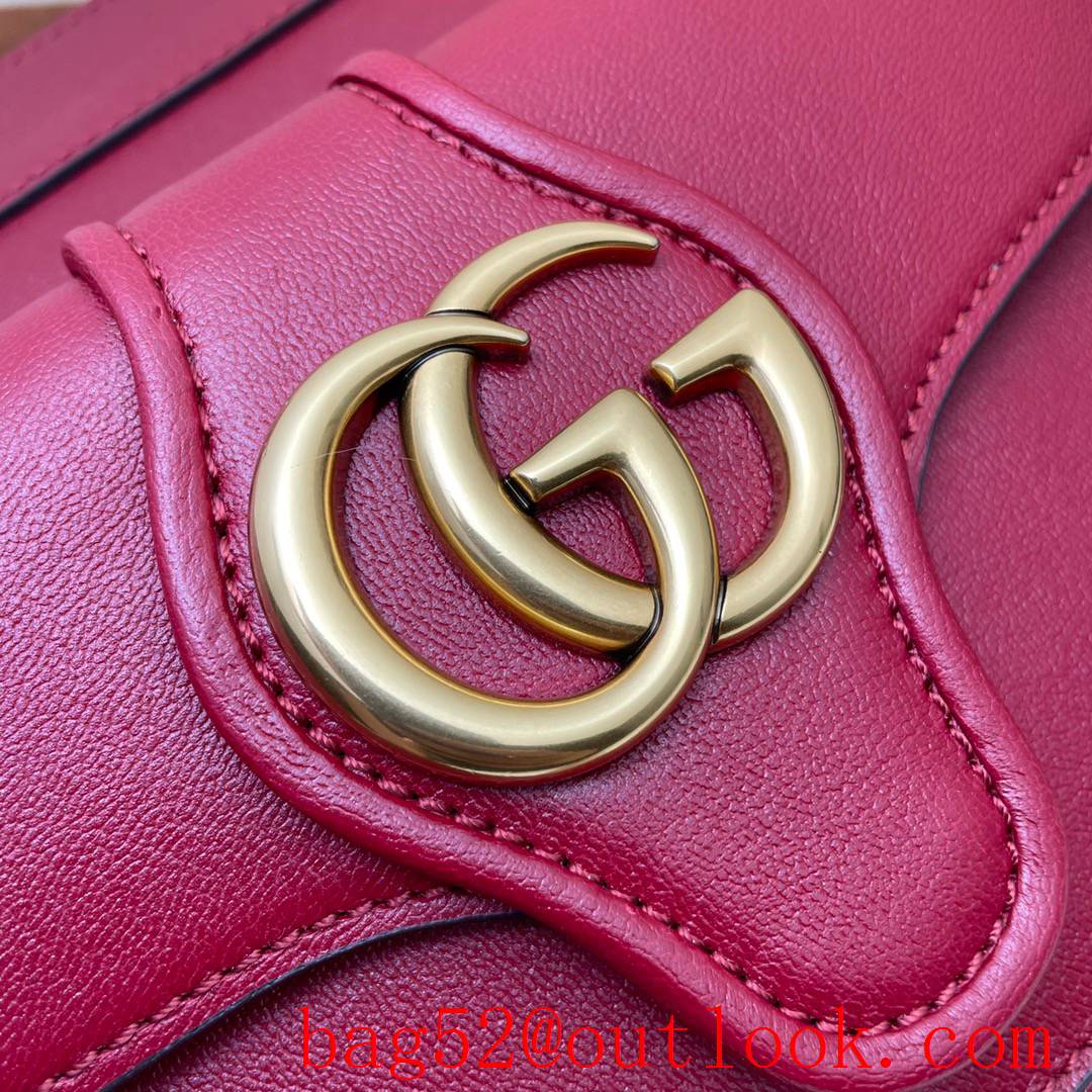 Gucci Ophidia Epilogue GG red leather Shoulder Bag purse