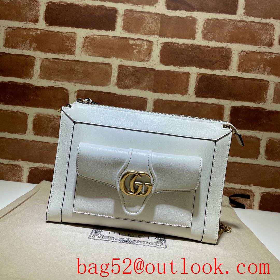 Gucci Ophidia Epilogue GG Cream leather Shoulder Bag purse