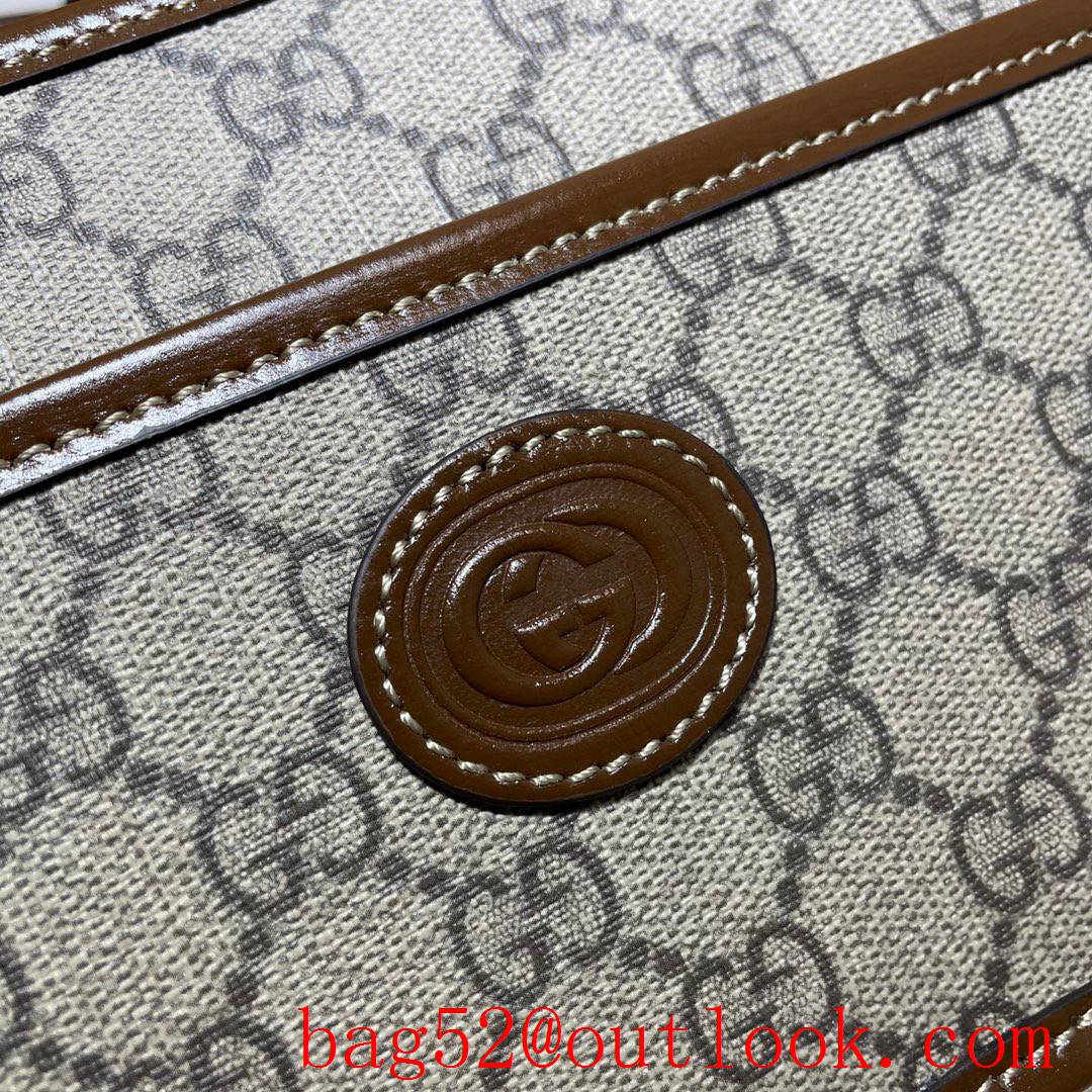 Gucci GG Retro Small Brown Camera shoulder Bag purse