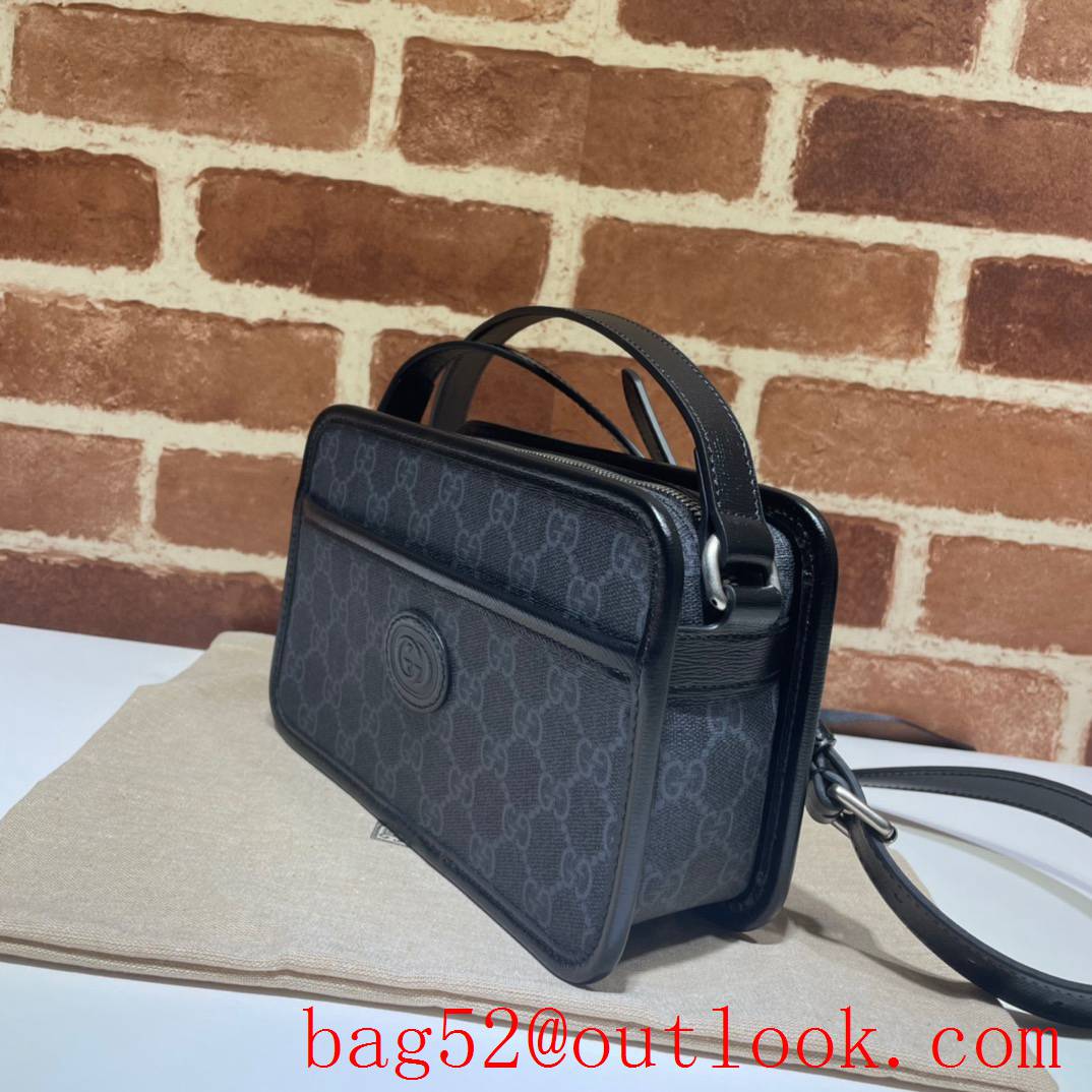 Gucci GG Retro Small black Camera shoulder Bag purse