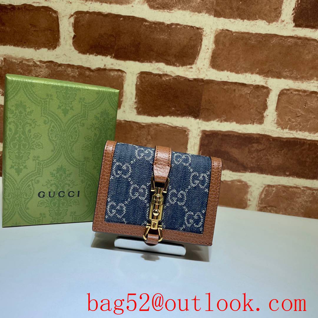 Gucci Jackie 1961 Short Wallet Purse Card Holder