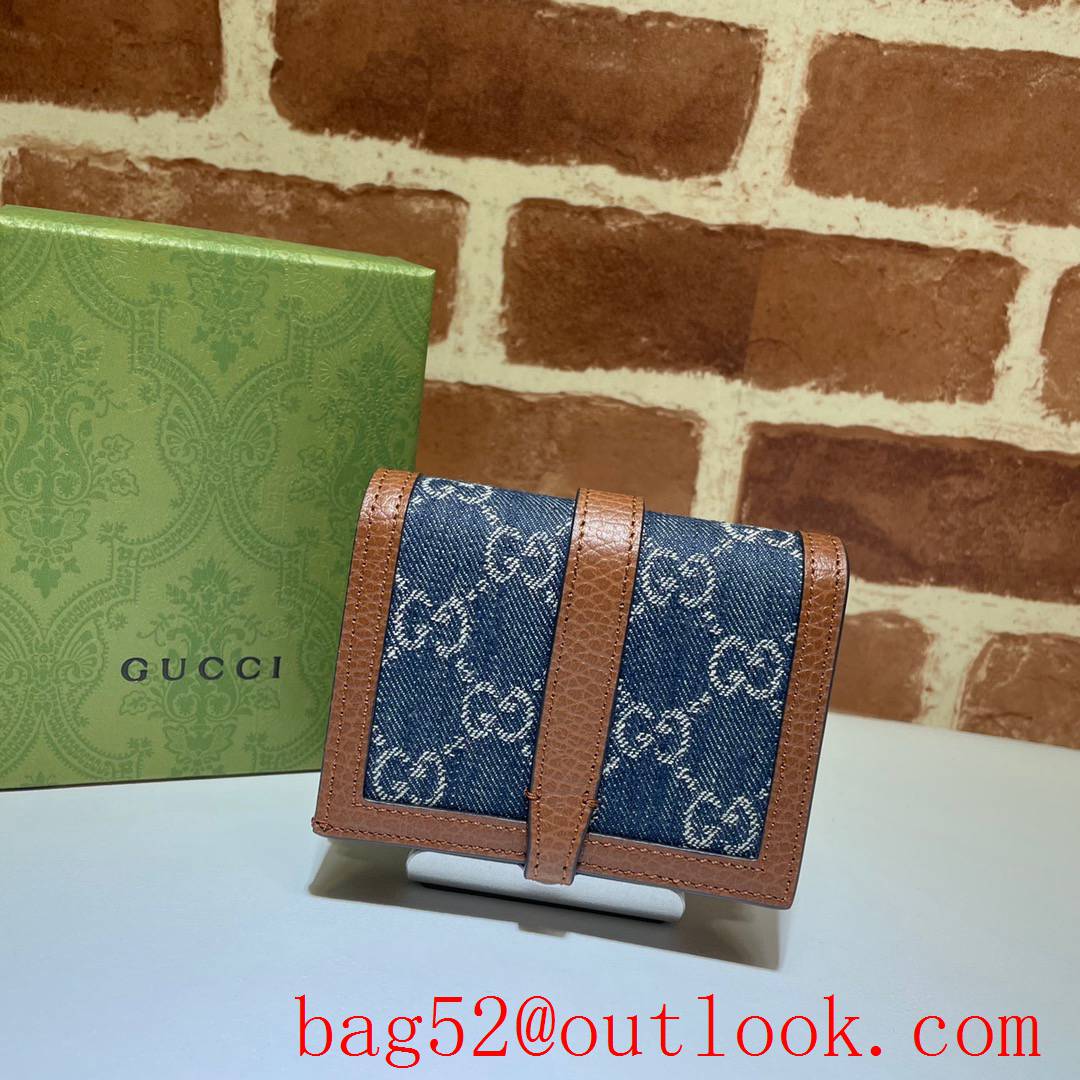 Gucci Jackie 1961 Short Wallet Purse Card Holder