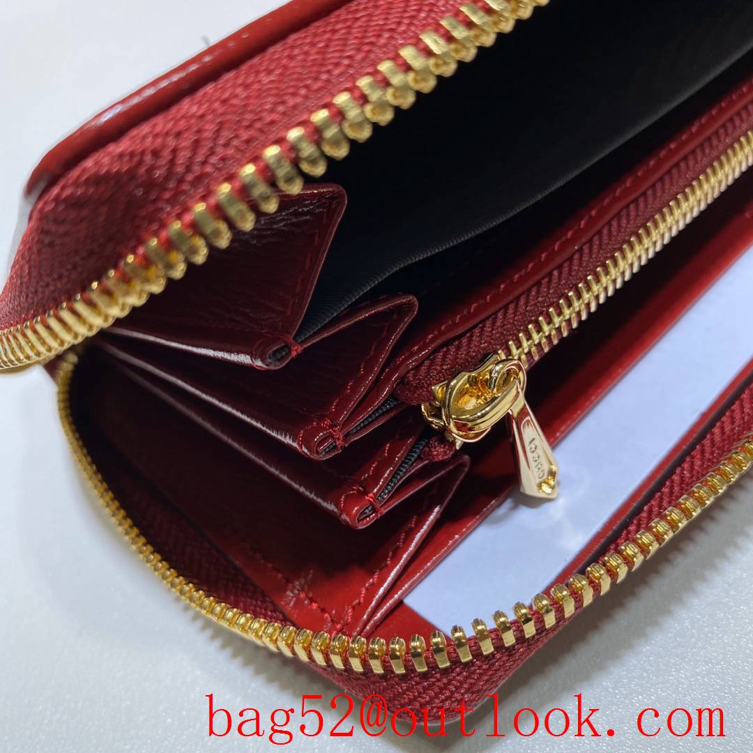 Gucci Horsebit 1955 Long Wallet red Purse