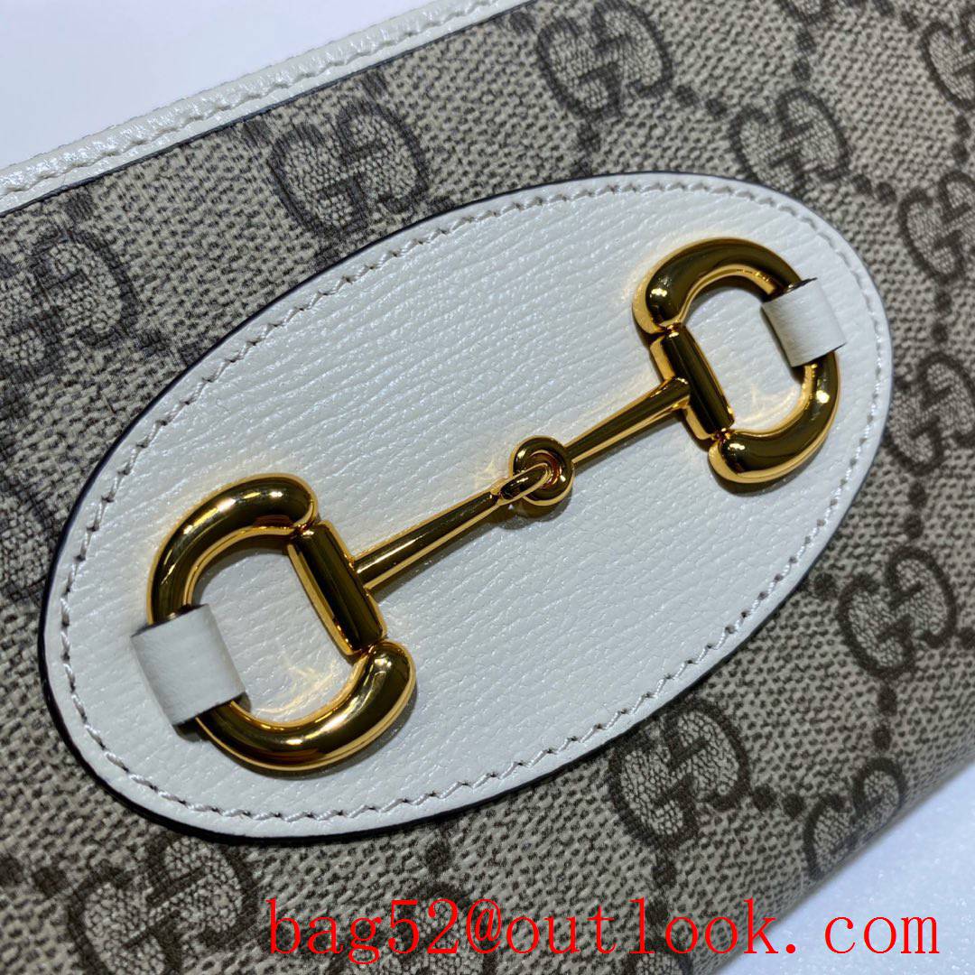 Gucci Horsebit 1955 Long Wallet cream Purse