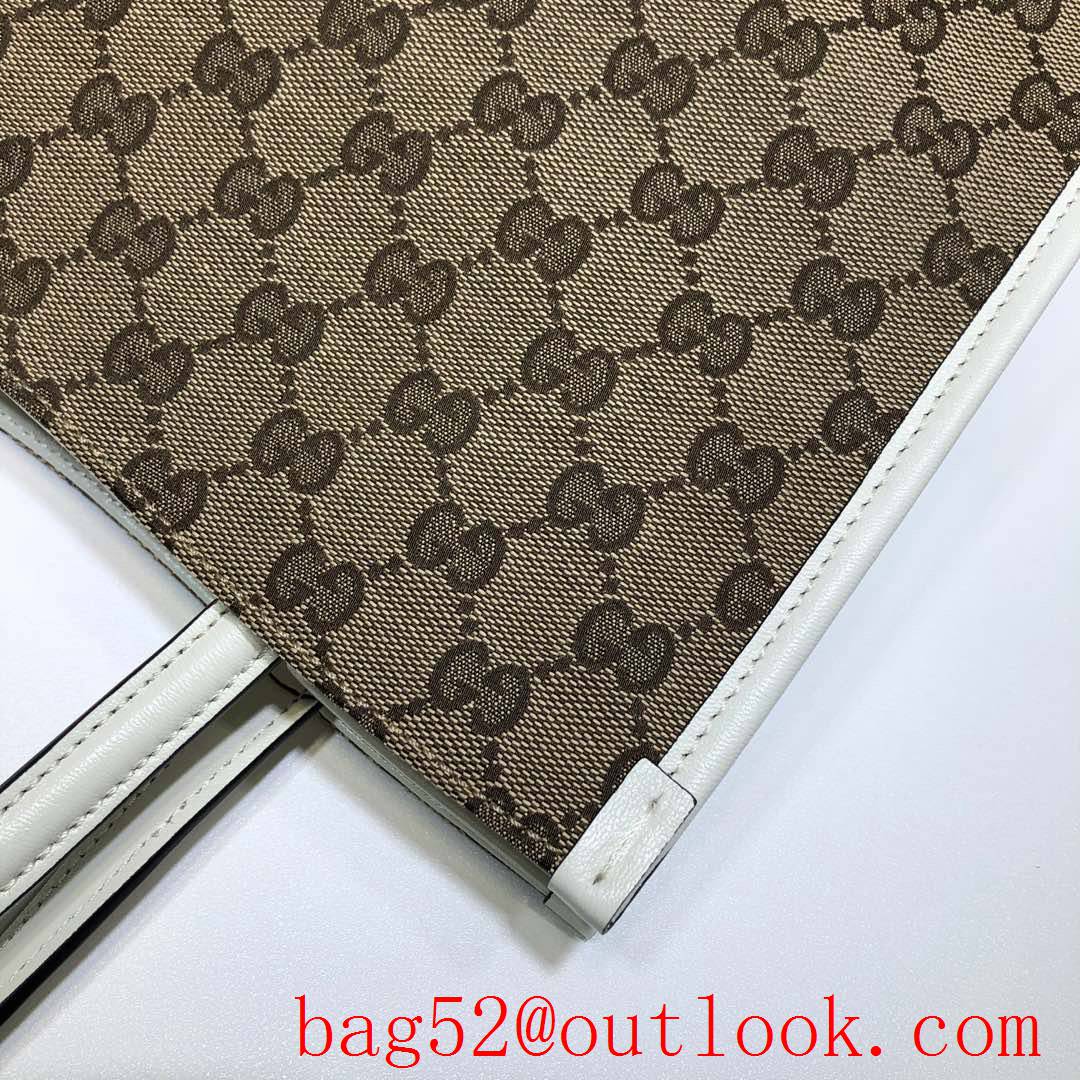 Gucci Horsebit Large cream tote bag