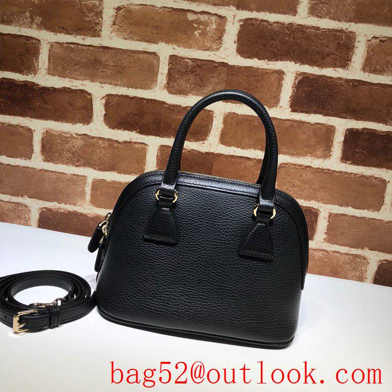 Gucci GG Small black Calfskin Shoulder tote Bag Handbag