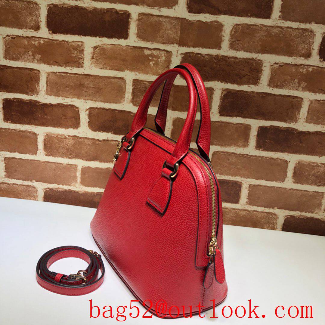 Gucci GG large Calfskin red tote Shoulder Bag