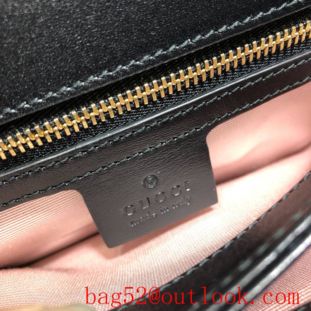 Gucci Arli GG calfskin black Shoulder Bag