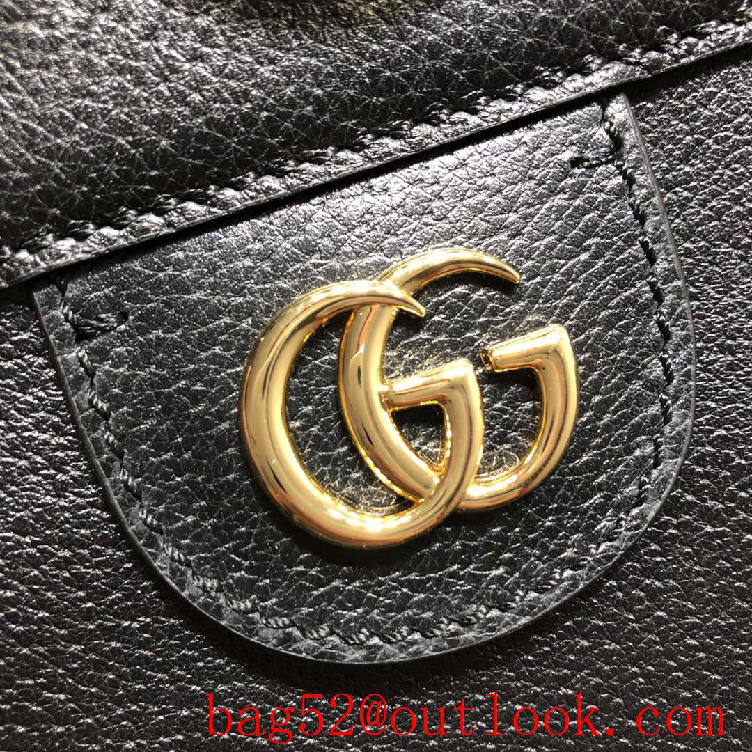 Gucci Ophidia black calfskin Small Bucket Shoulder Bag