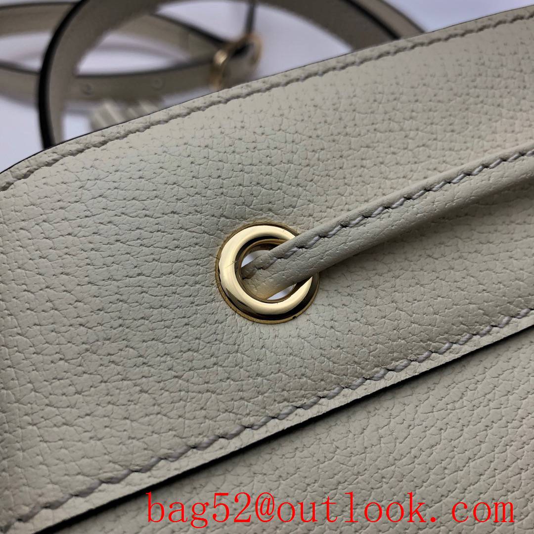 Gucci Ophidia cream calfskin Small Bucket Shoulder Bag