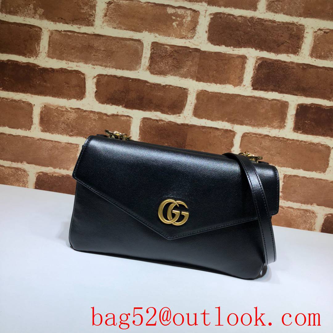 Gucci GG black calfskin Shoulder Bag