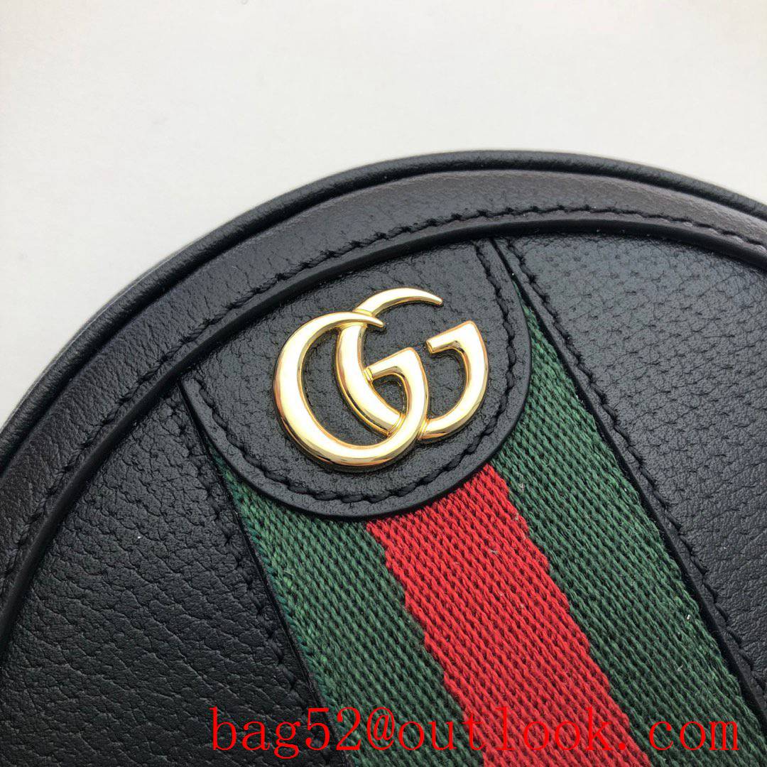 Gucci GG Ophidia Mini real leather black Shoulder Bag