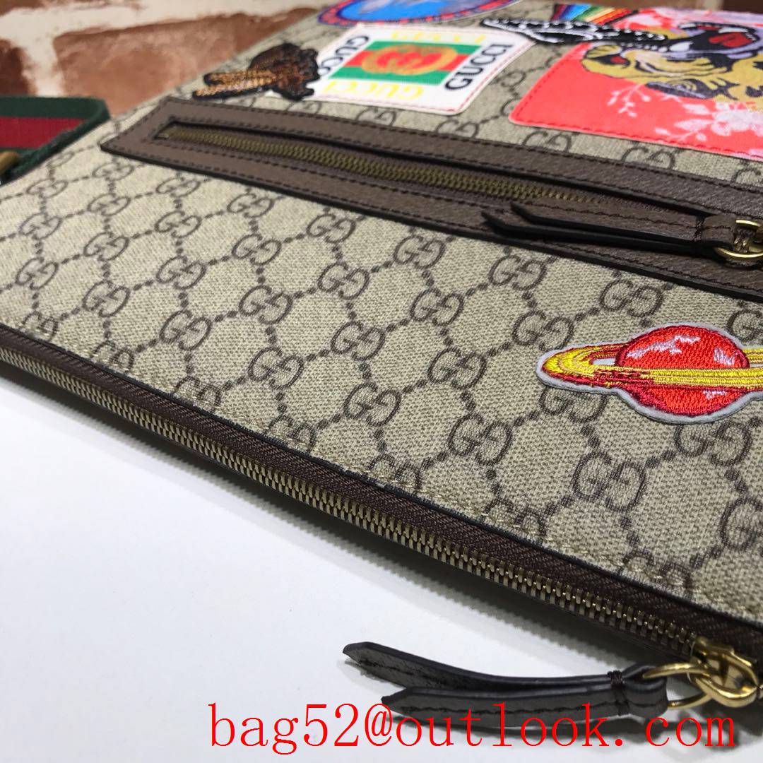 Gucci GG Supreme men Shoulder Messenger Bag