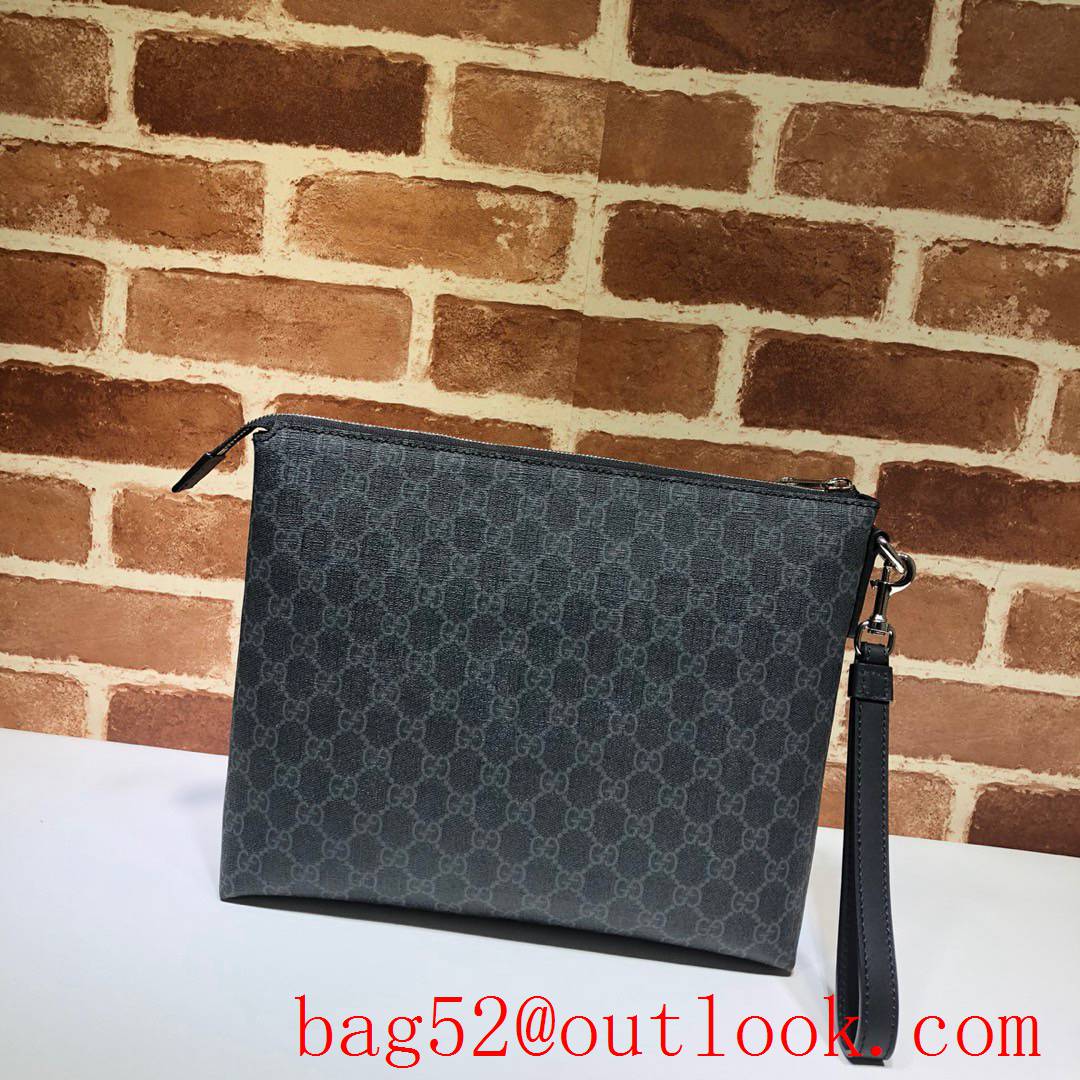 Gucci GG Supreme large Men Clutch Bag purse