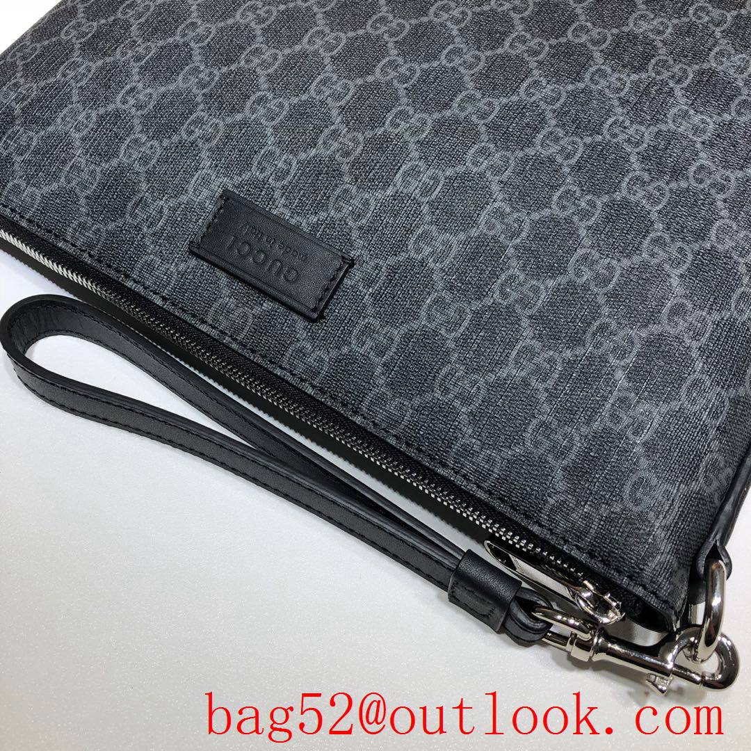 Gucci GG Supreme large Men Clutch Bag purse