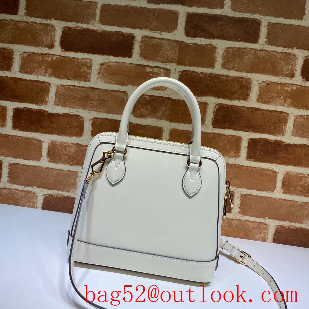 Gucci 1955 Horsebit small cream calfskin Small Shoulder tote bag