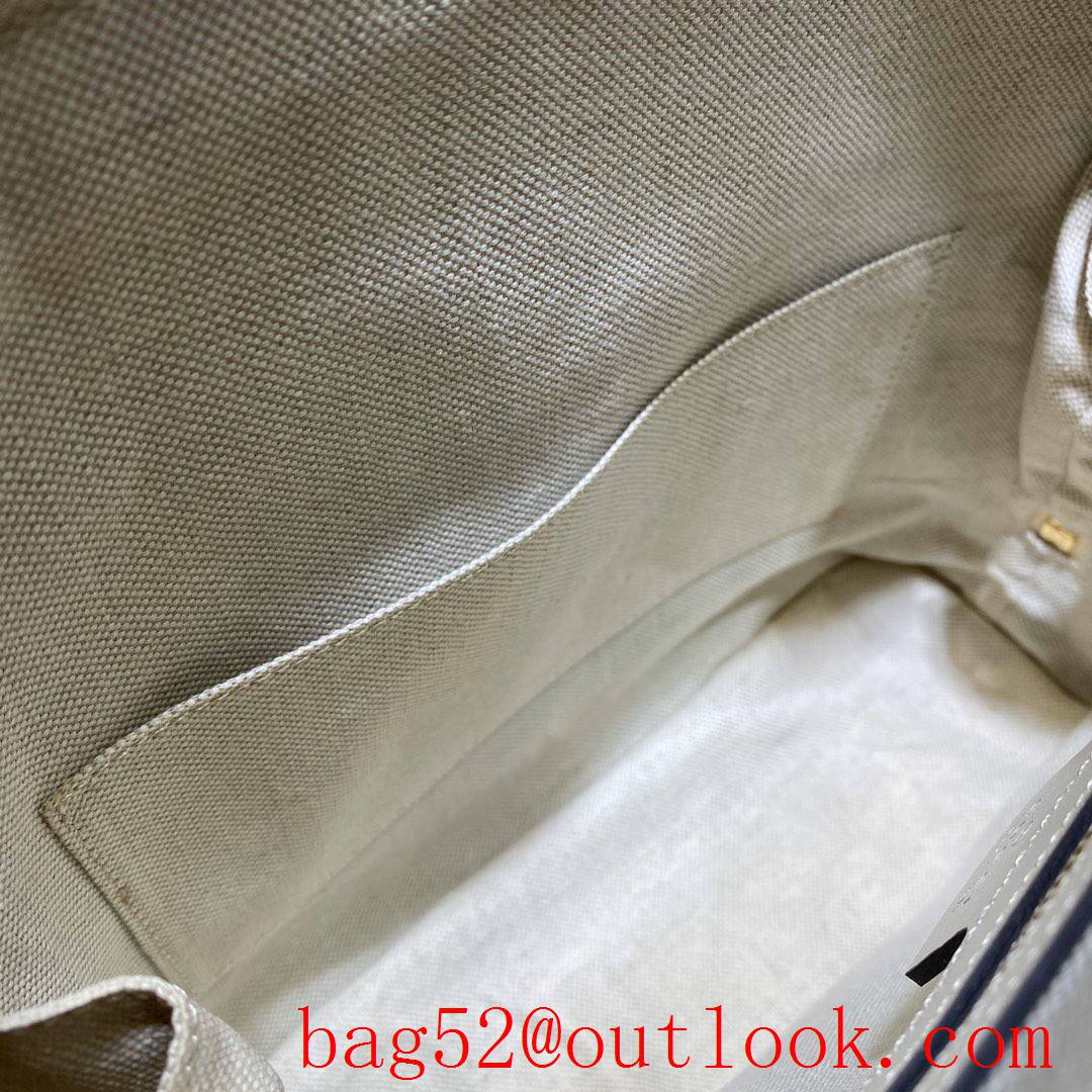 Gucci 1955 Horsebit small cream calfskin Small Shoulder tote bag