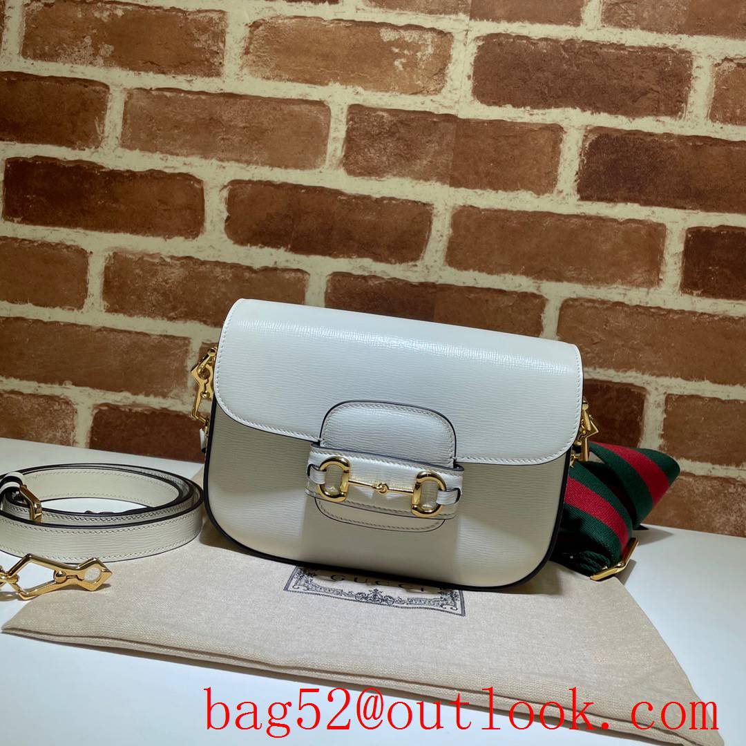 Gucci Horsebit 1955 Mini small calfskin cream Shoulder Bag