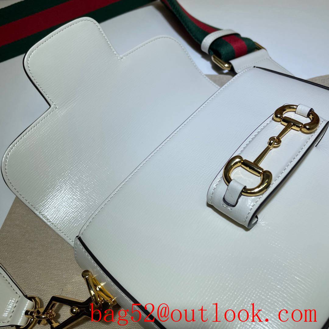 Gucci Horsebit 1955 Mini small calfskin cream Shoulder Bag 