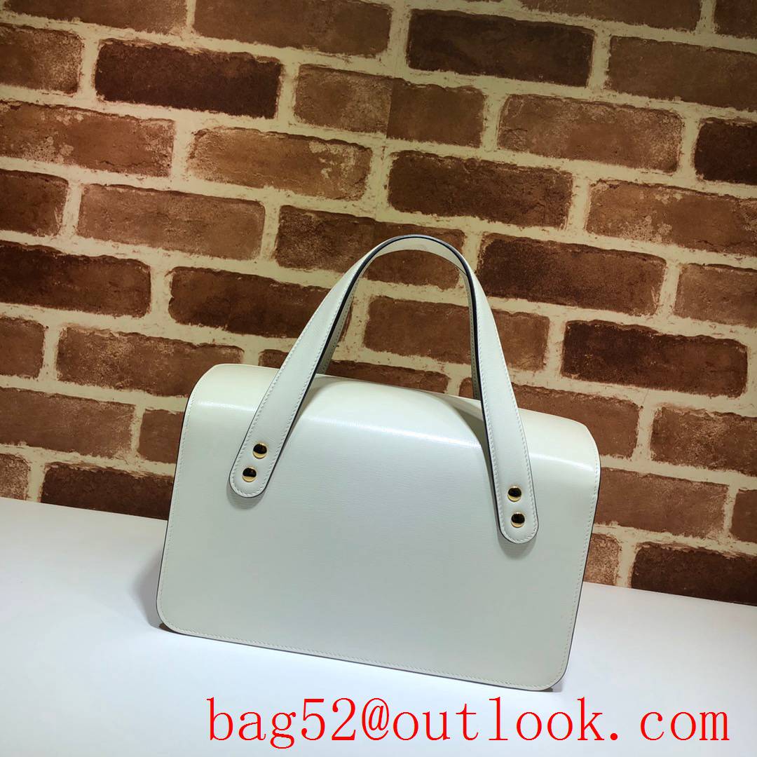 Gucci 1955 Horsebit Small cream cowhide Handbag Bag