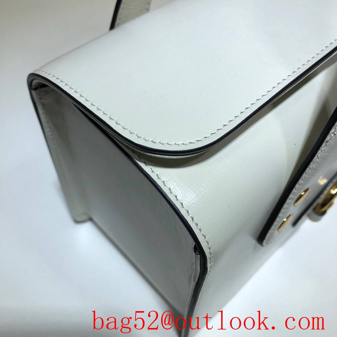 Gucci 1955 Horsebit Small cream cowhide Handbag Bag