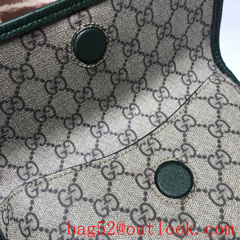 Gucci GG Supreme Small green Shoulder Bag purse