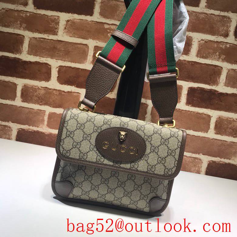 Gucci GG Supreme Small coffee Shoulder Bag purse