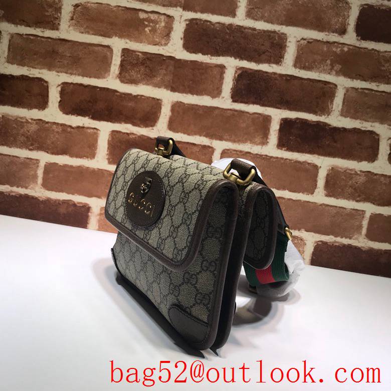 Gucci GG Supreme Small coffee Shoulder Bag purse