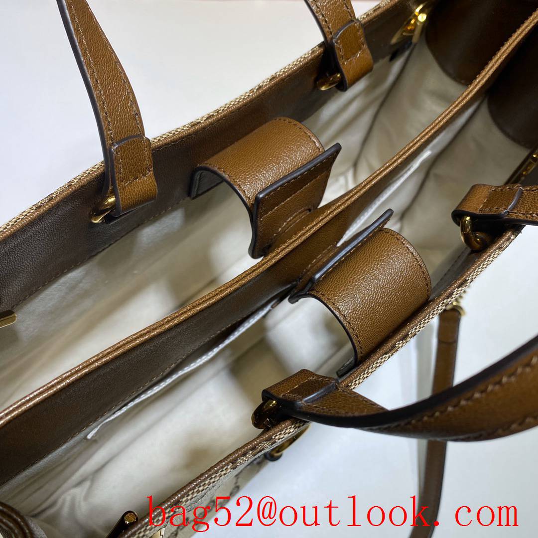 Gucci 1955 Horsebit Medium brown Tote shoulder Bag