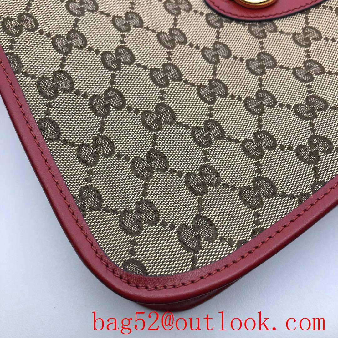 Gucci 1955 Horsebit Medium red Tote shoulder Bag