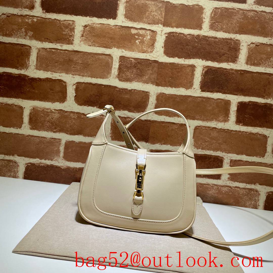 Gucci Jackie 1961 Mini beige calfskin Shoulder Bag