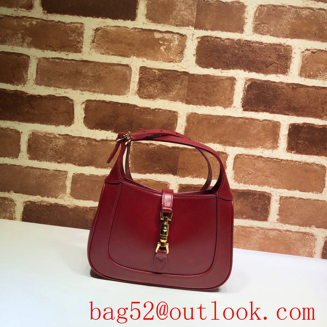 Gucci Jackie 1961 Mini red calfskin Shoulder Bag