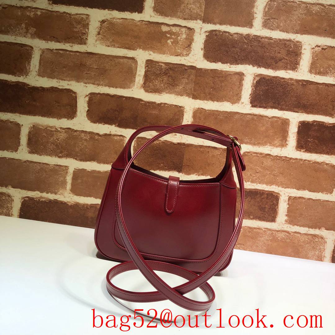 Gucci Jackie 1961 Mini red calfskin Shoulder Bag