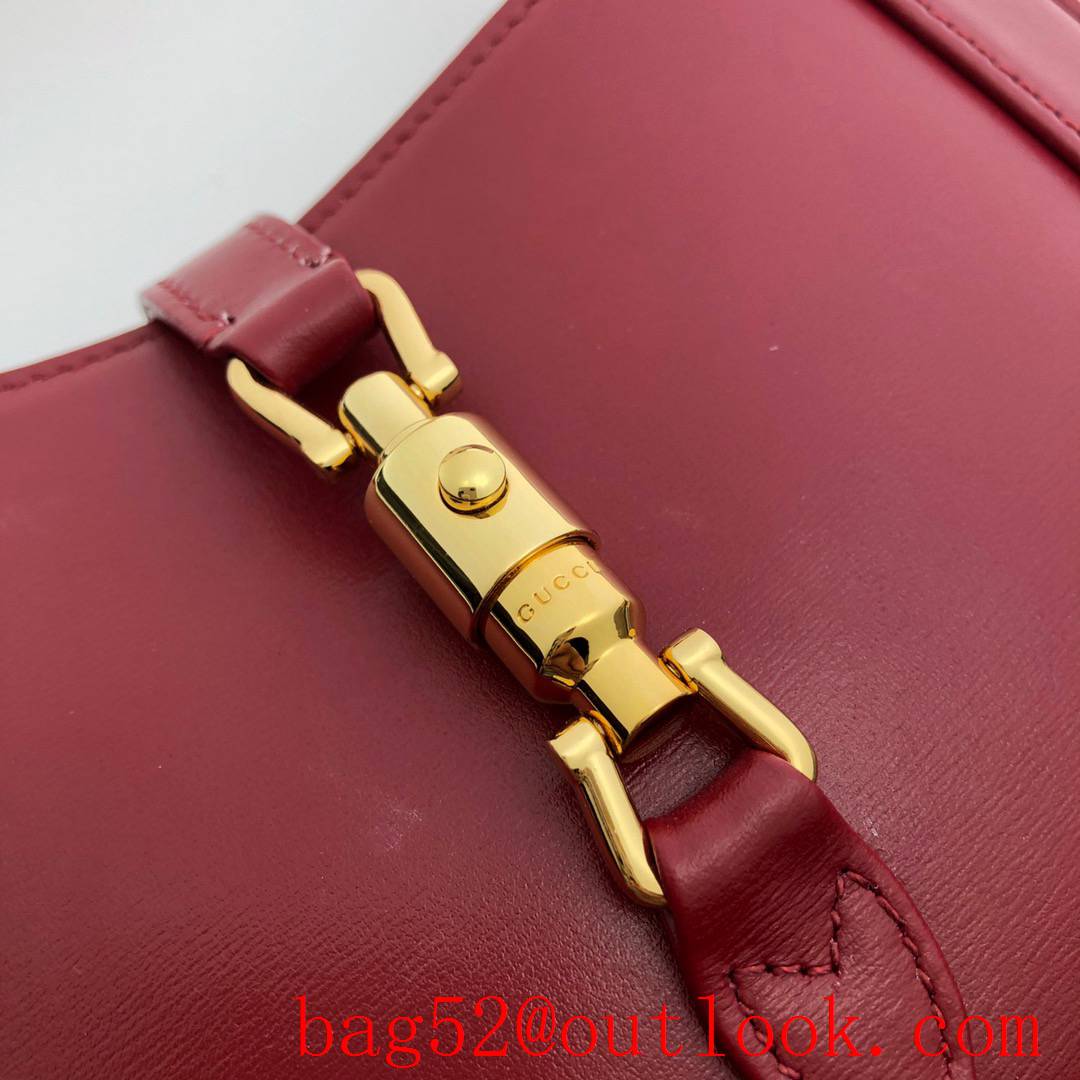 Gucci Jackie 1961 Mini red calfskin Shoulder Bag