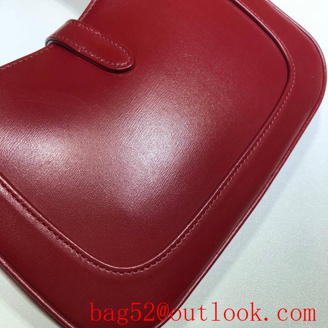 Gucci Jackie 1961 Mini red calfskin Shoulder Bag