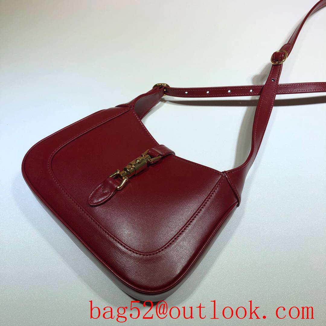 Gucci Jackie 1961 Mini red calfskin Shoulder Bag