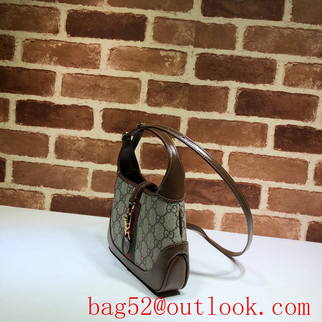 Gucci Jackie 1961 Mini brown calfskin Shoulder Bag