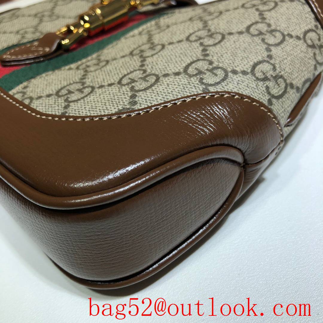 Gucci Jackie 1961 Mini brown calfskin Shoulder Bag