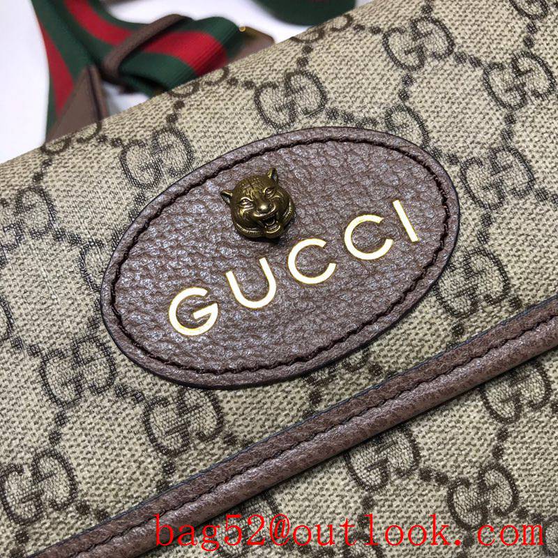 Gucci men small GG Supreme Shoulder Bag purse