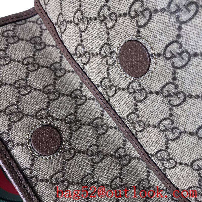 Gucci men small GG Supreme Shoulder Bag purse