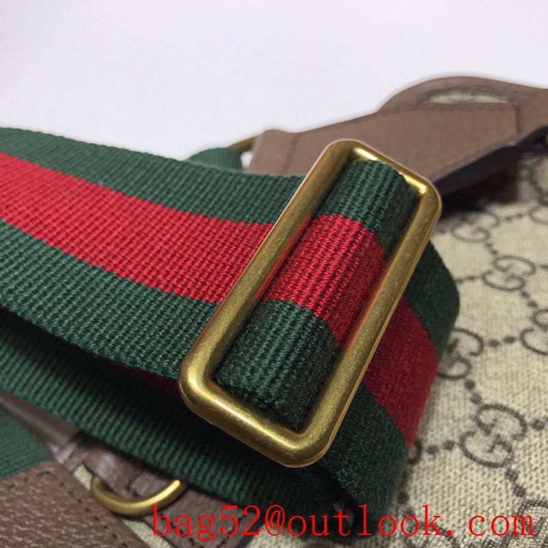 Gucci men small GG Supreme Shoulder Bag purse