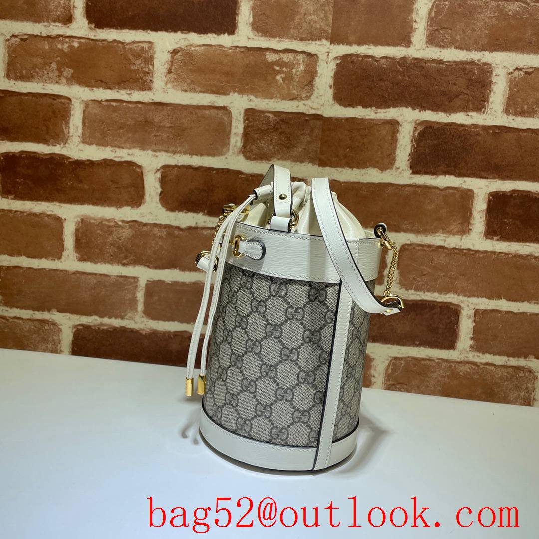 Gucci 1955 Horsebit mini Small shoulder white Bucket Bag