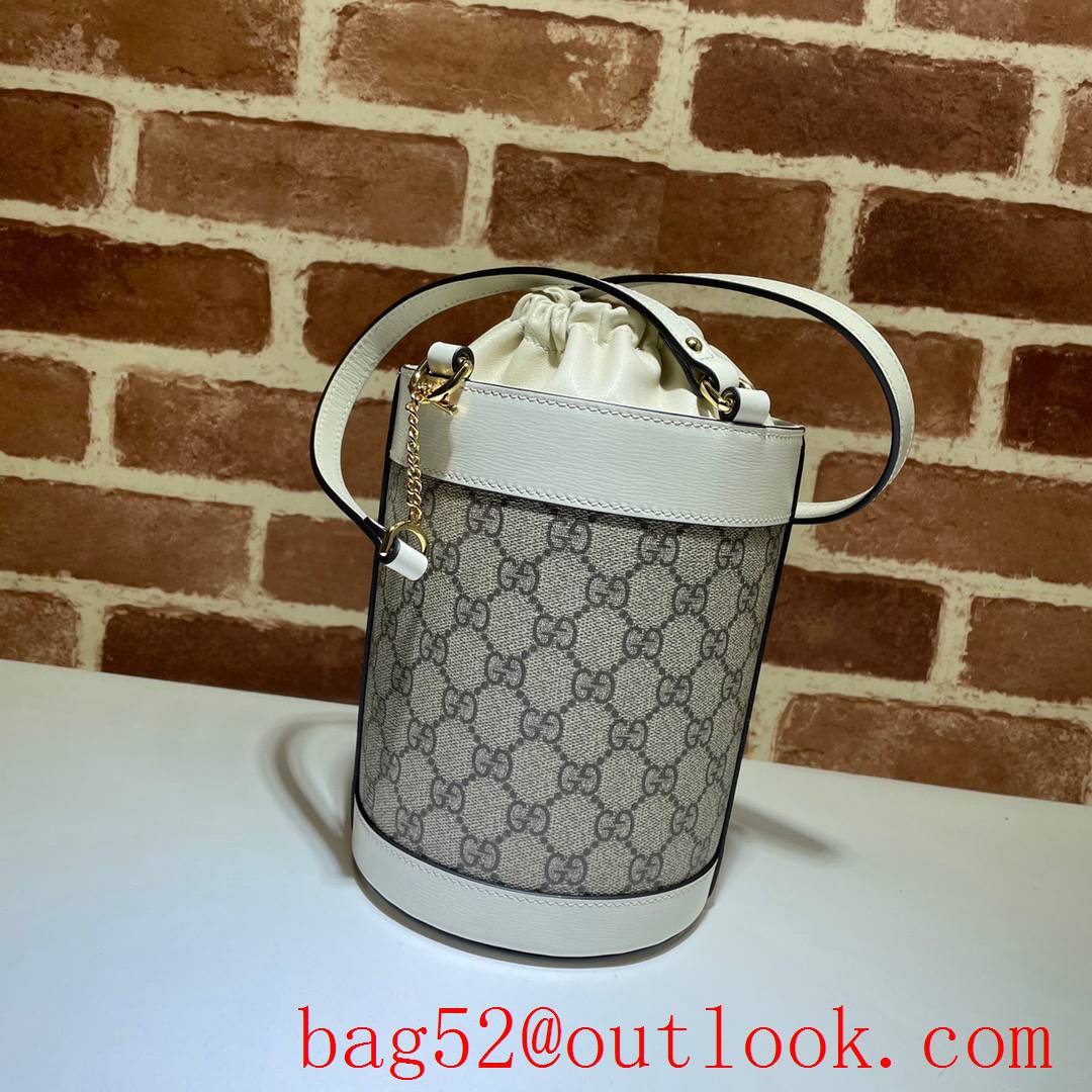 Gucci 1955 Horsebit mini Small shoulder white Bucket Bag