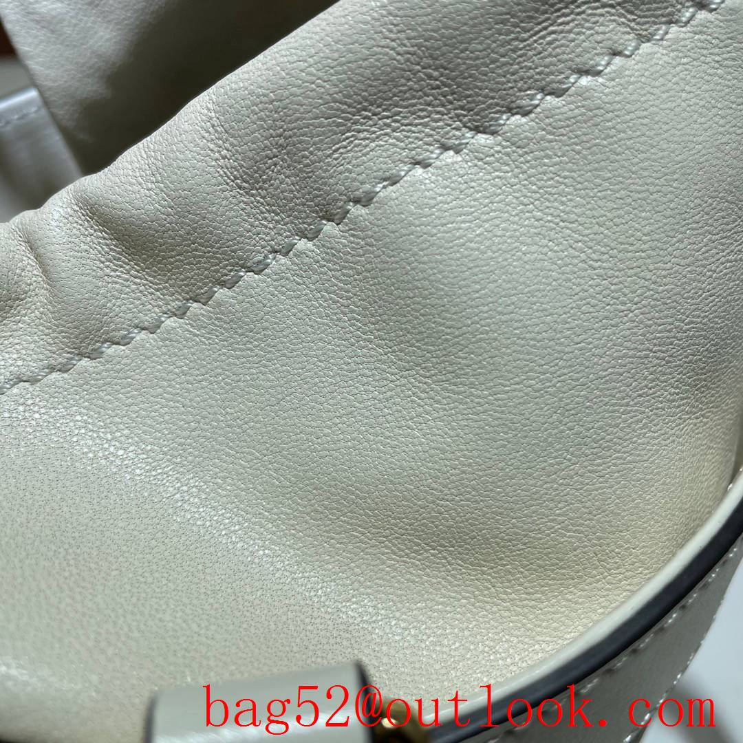 Gucci 1955 Horsebit mini Small shoulder white Bucket Bag