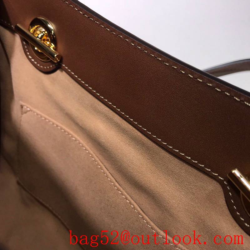 Gucci brown Padlock GG Small Shoulder tote Bag